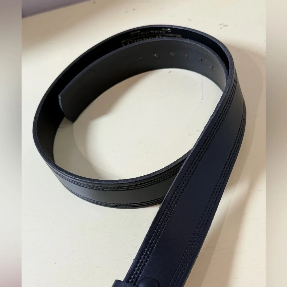 Like New Guide Gear Size 40 Genuine Leather Made in USA Black Belt